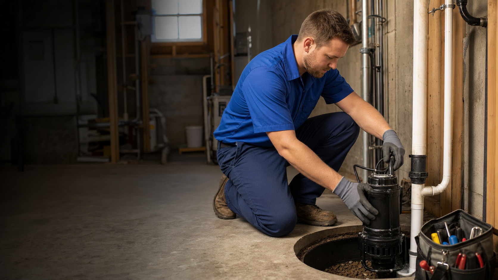 Sump Pump Install & Repair